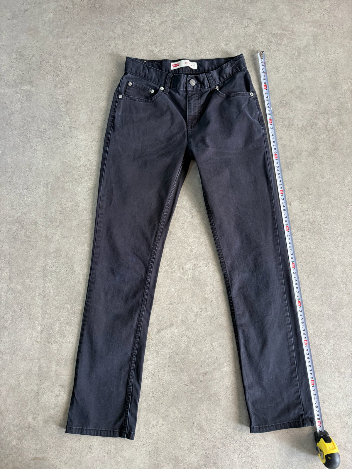 ג'ינס Levi's 511 Slim שחור וינטג׳ - 27
