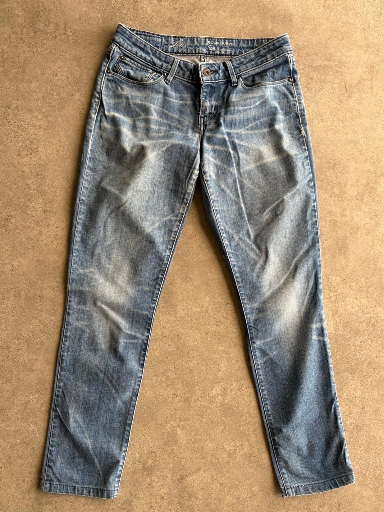 ג׳ינס נמוך Levi's Bold Curve סקיני וינטג׳ - 28