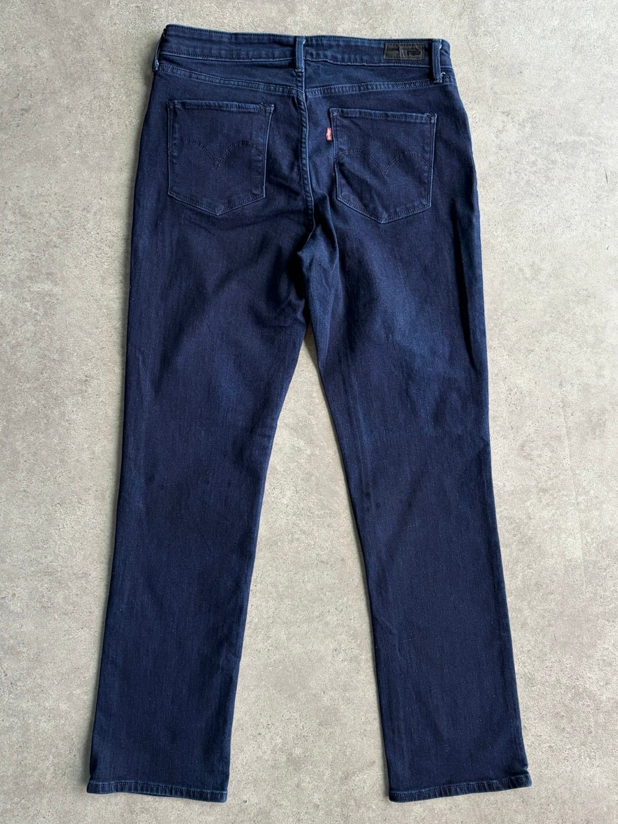 ג׳ינס Levi's Demi Curve סטרייט כחול כהה וינטג׳ - 30