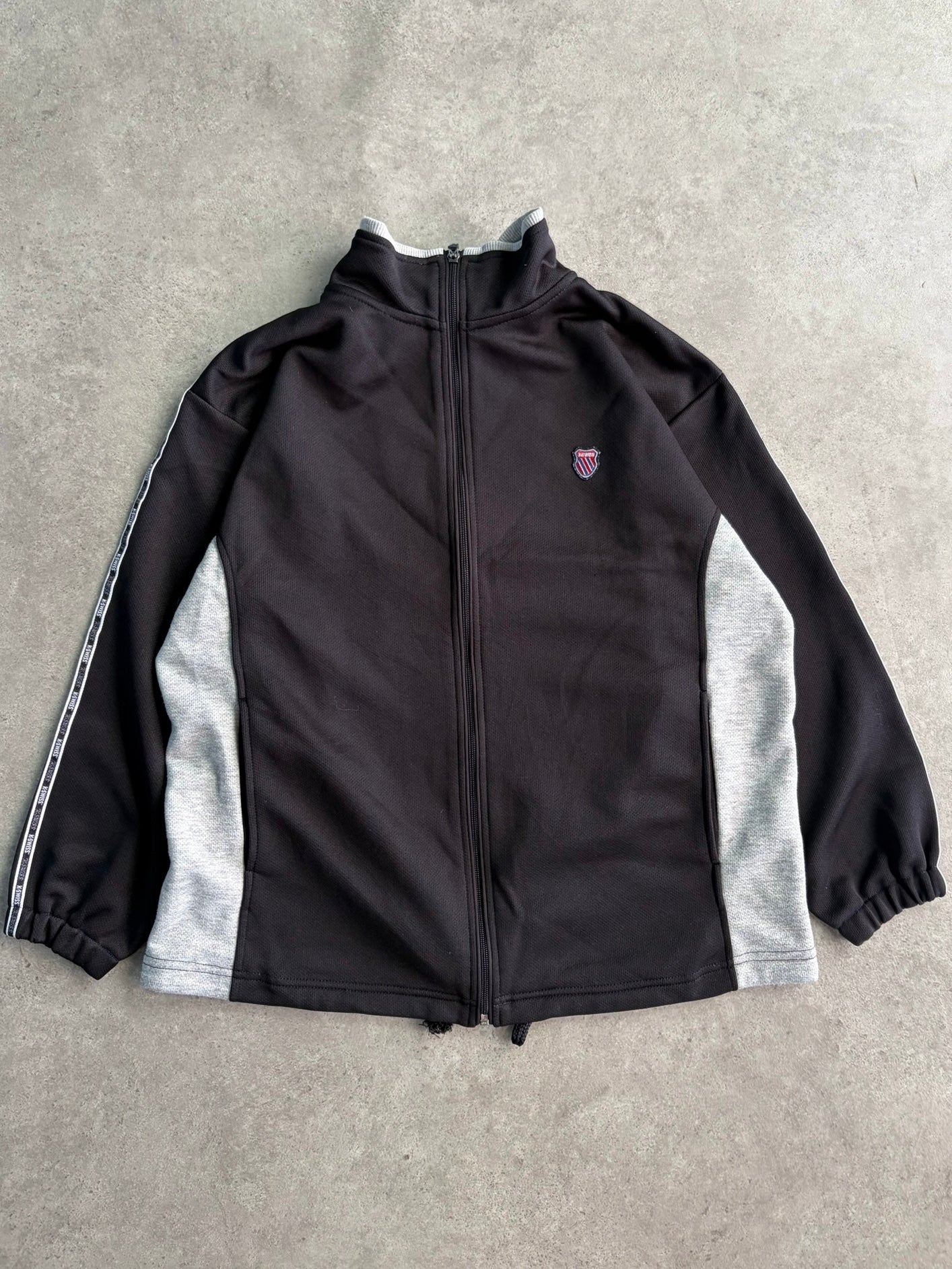 ג׳קט טראק K-Swiss וינטג׳ - XL