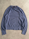 סוודר Tommy Hilfiger צוואר וי וינטג׳ - M