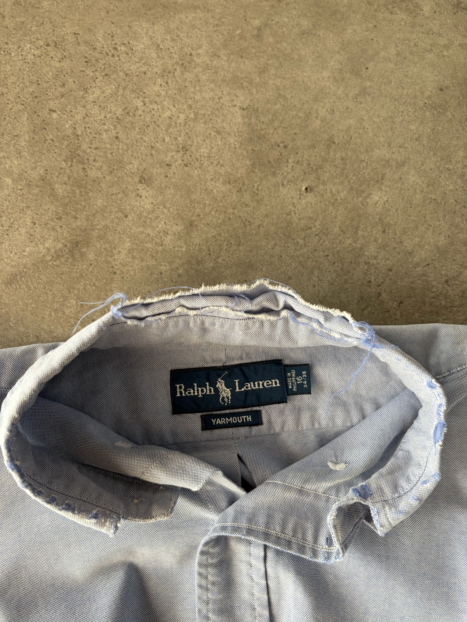 חולצת אוקספורד Ralph Lauren וינטג׳ - XL