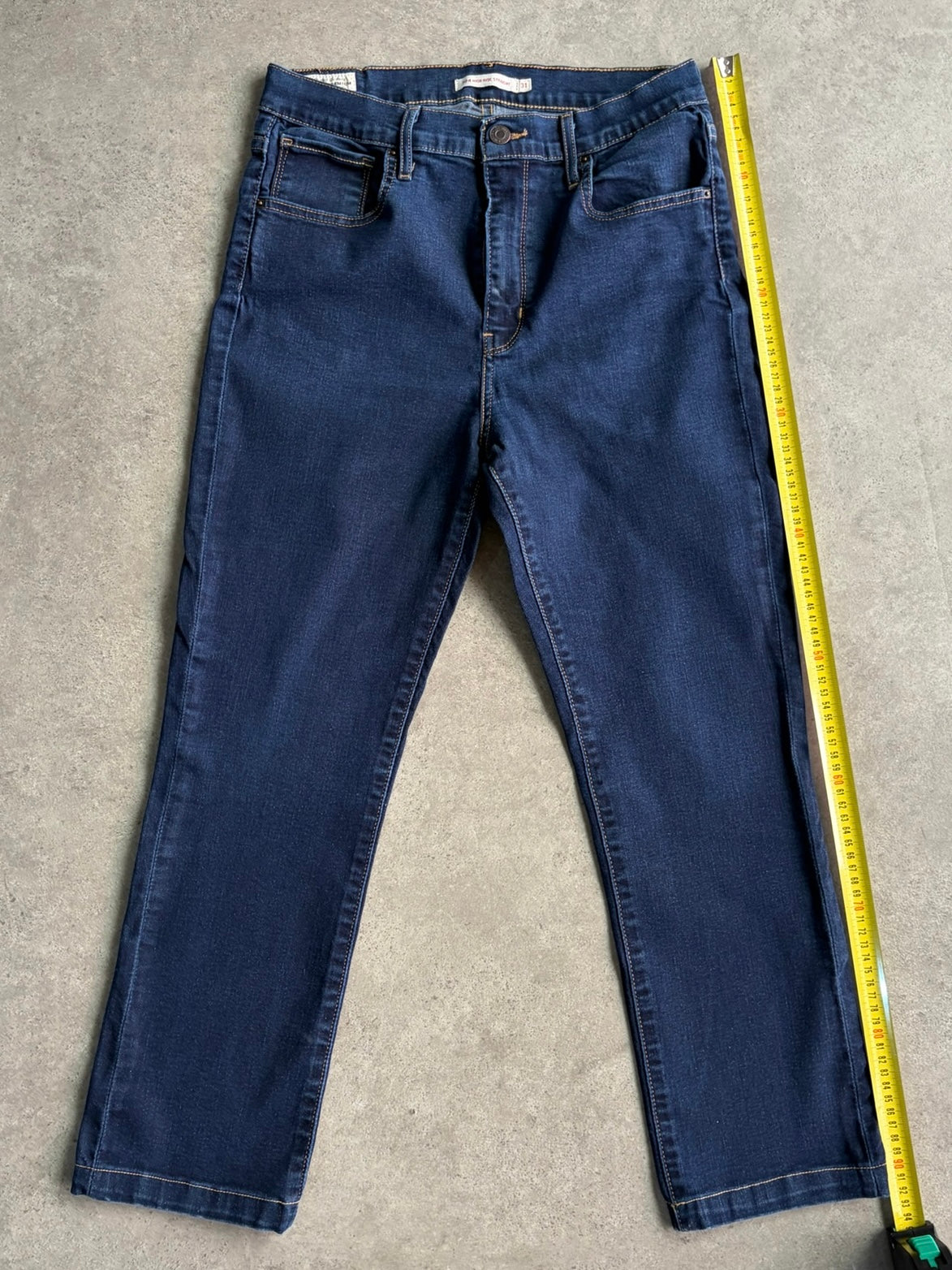 ג׳ינס Levi's 724 High Rise Straight וינטג׳ - 28