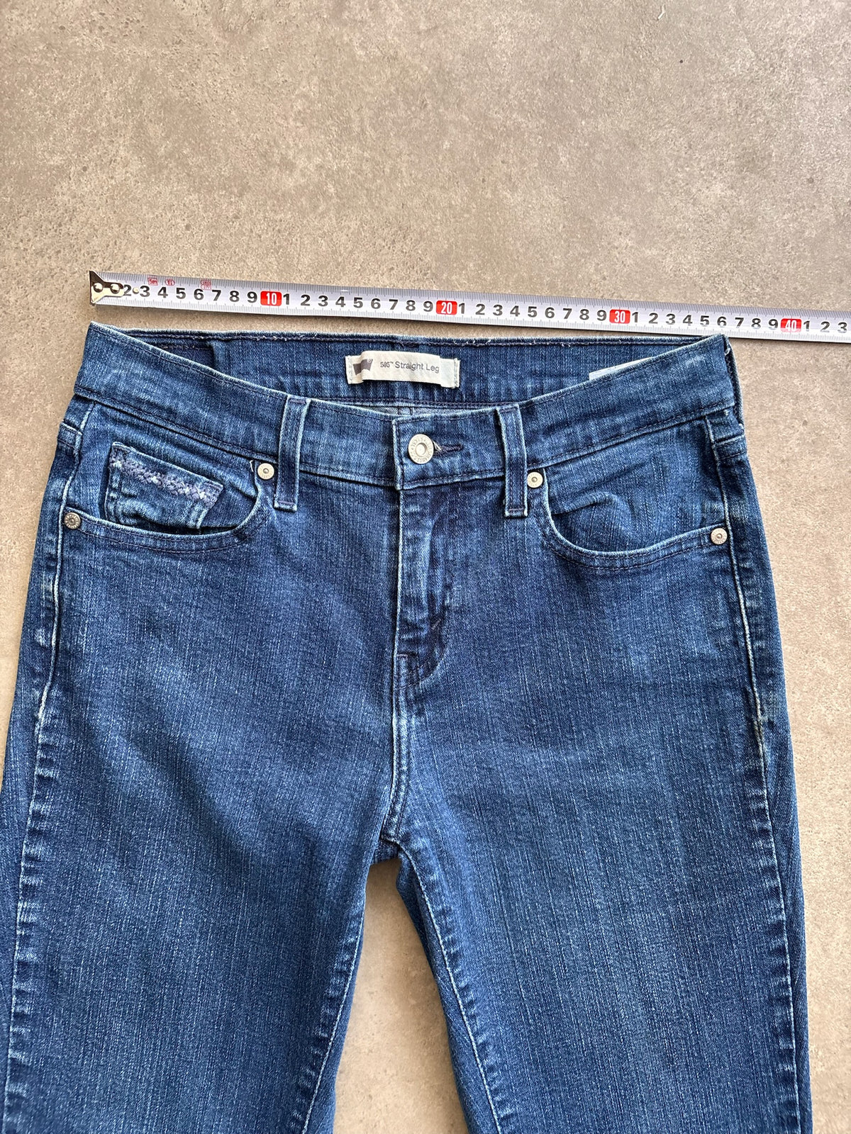 Levi's 505 Straight Leg וינטג׳ - 28 – חולצת וינטג׳ ליוויס, תמונה 3