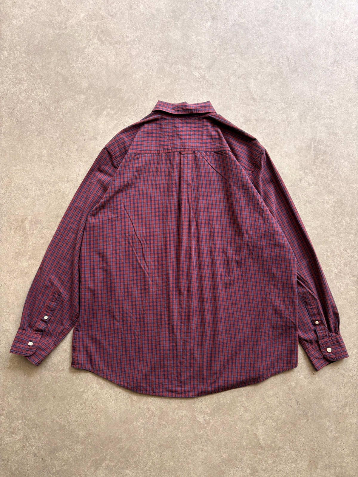 חולצה מכופתרת משובצת Chaps וינטג׳ - XXL – חולצת פלנל משבצות וינטג׳, תמונה 2
