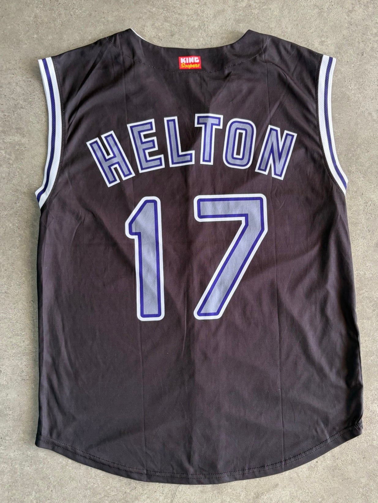 ג׳רזי בייסבול Colorado Rockies Helton וינטג׳ - L
