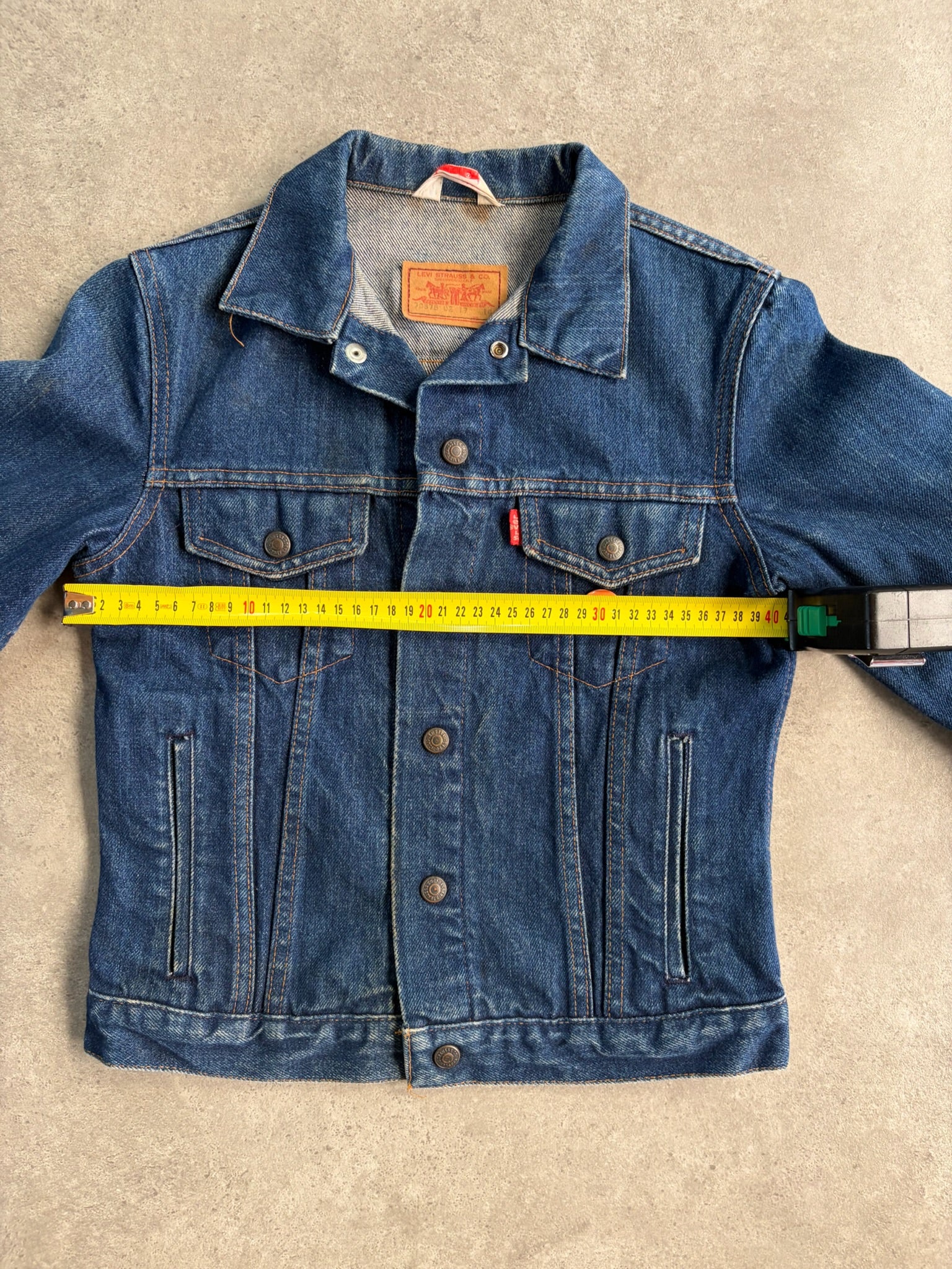 ג׳קט ג׳ינס Levi's 70378 וינטג׳ - XXS