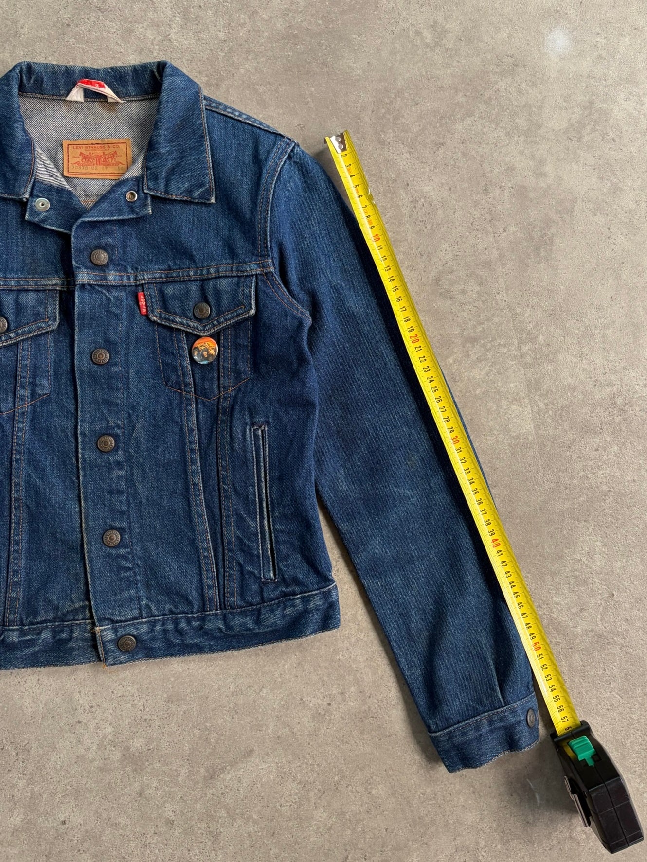 ג׳קט ג׳ינס Levi's 70378 וינטג׳ - XXS