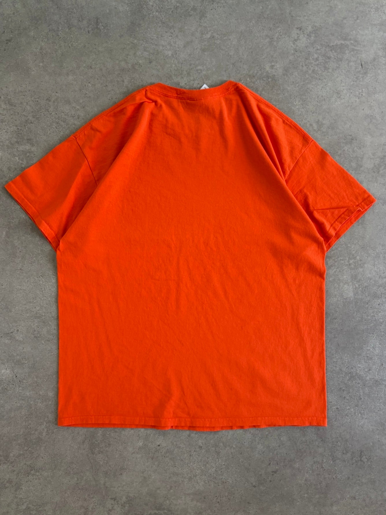 טי שירט כדורסל Orange & Black Hoops Camp וינטג׳ - XL