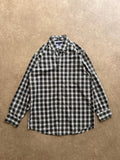 מכופתרת משבצות Tommy Hilfiger וינטג׳ - M – חולצת פלנל משבצות וינטג׳ טומי הילפיגר | DNA תל אביב