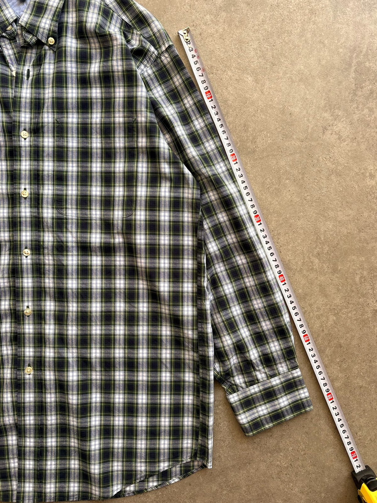 מכופתרת משבצות Tommy Hilfiger וינטג׳ - M – חולצת פלנל משבצות וינטג׳ טומי הילפיגר, תמונה 5