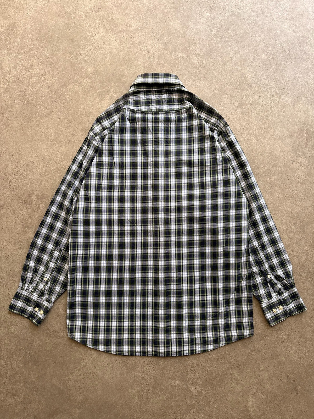 מכופתרת משבצות Tommy Hilfiger וינטג׳ - M – חולצת פלנל משבצות וינטג׳ טומי הילפיגר, תמונה 2