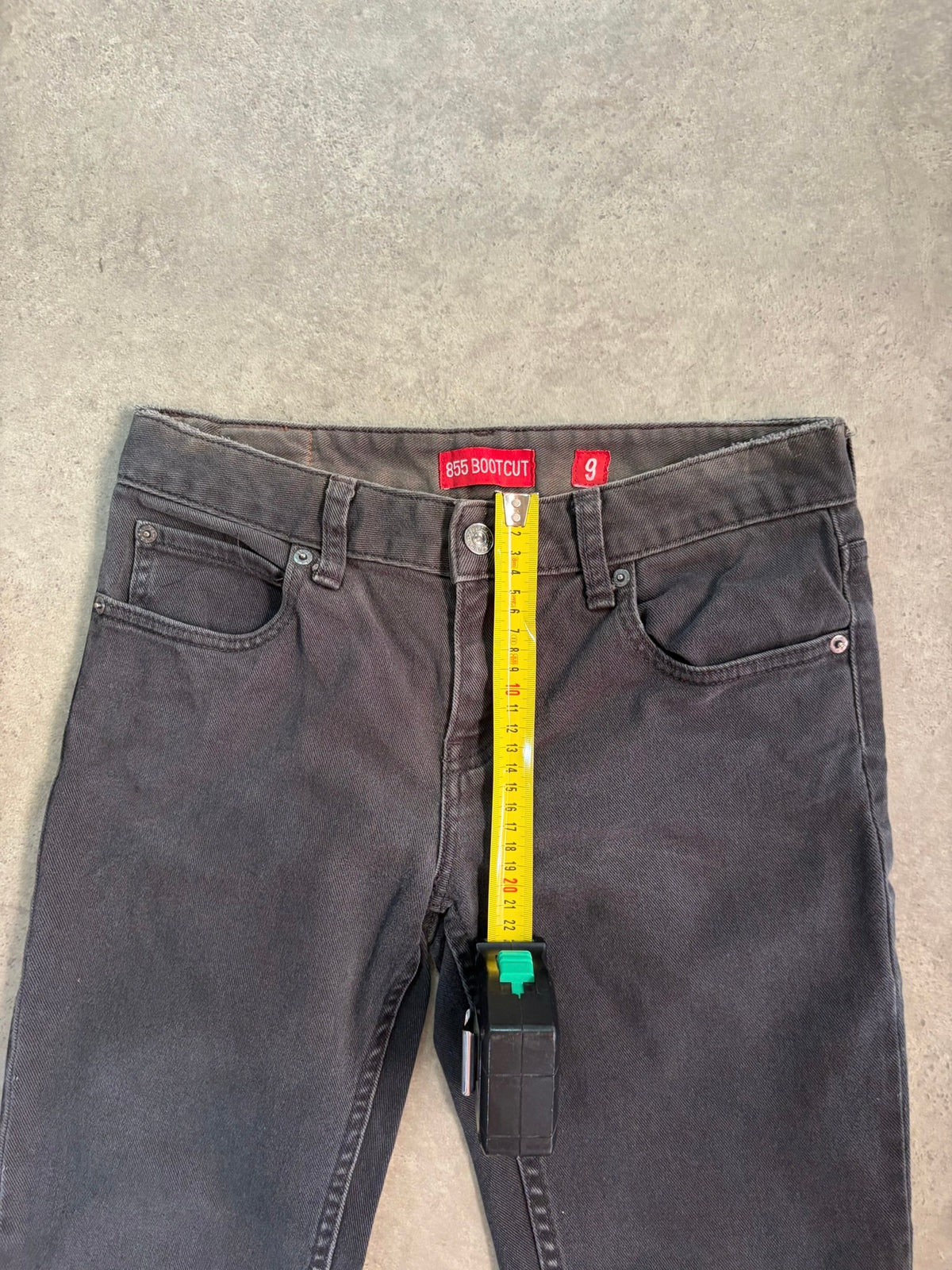 ג'ינס Levi's 855 Bootcut שחור וינטג׳ - 29 – ג׳ינס ליוויס וינטג׳, תמונה 5