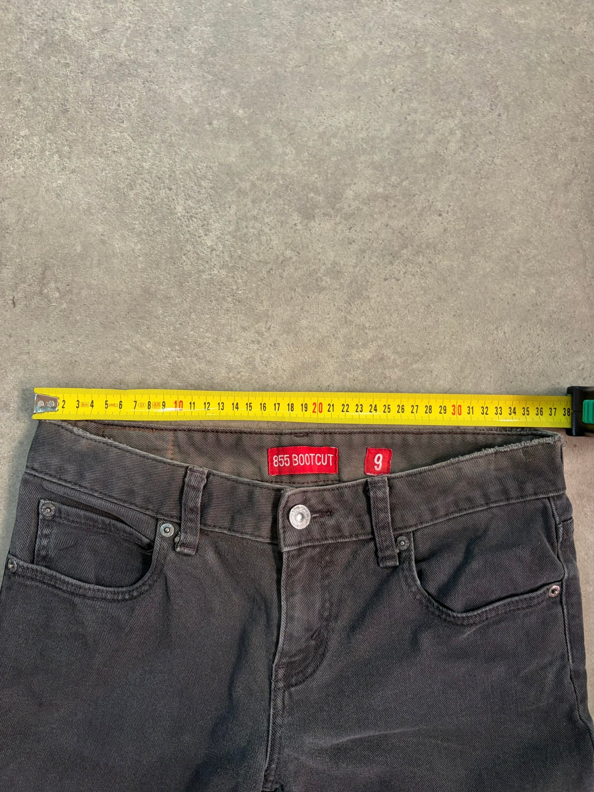 ג'ינס Levi's 855 Bootcut שחור וינטג׳ - 29 – ג׳ינס ליוויס וינטג׳, תמונה 4