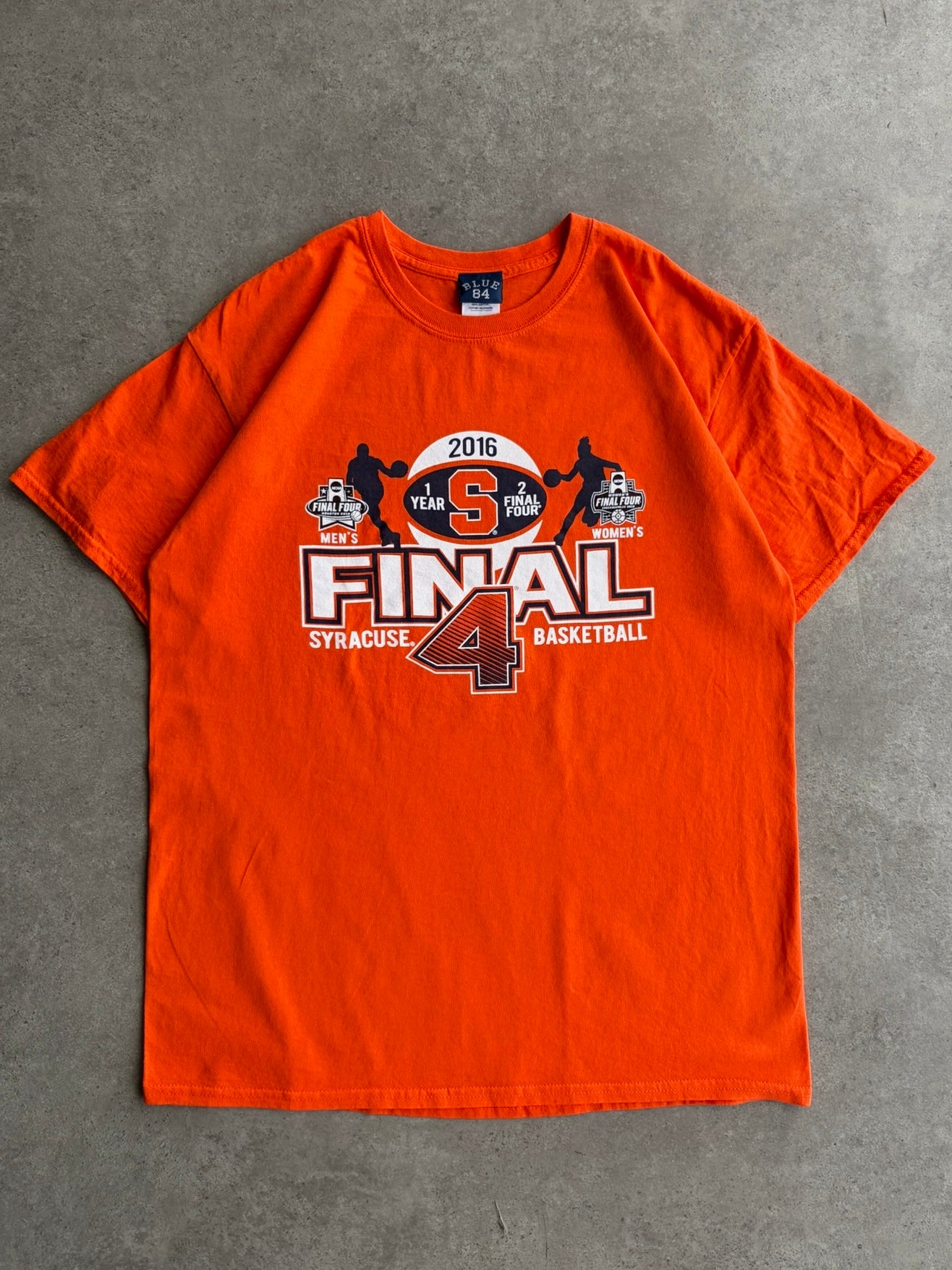 טי שירט Syracuse Basketball Final Four 2016 וינטג׳ - M