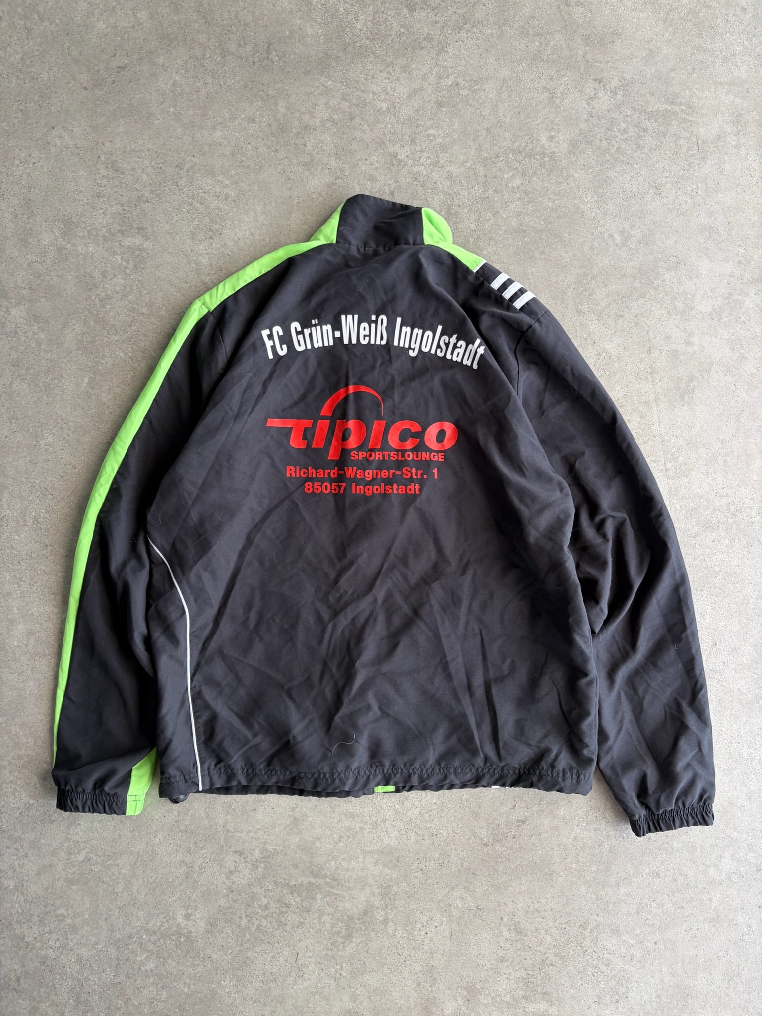 ג׳קט אדידס FC Grün-Weiß Ingolstadt וינטג׳ - XL
