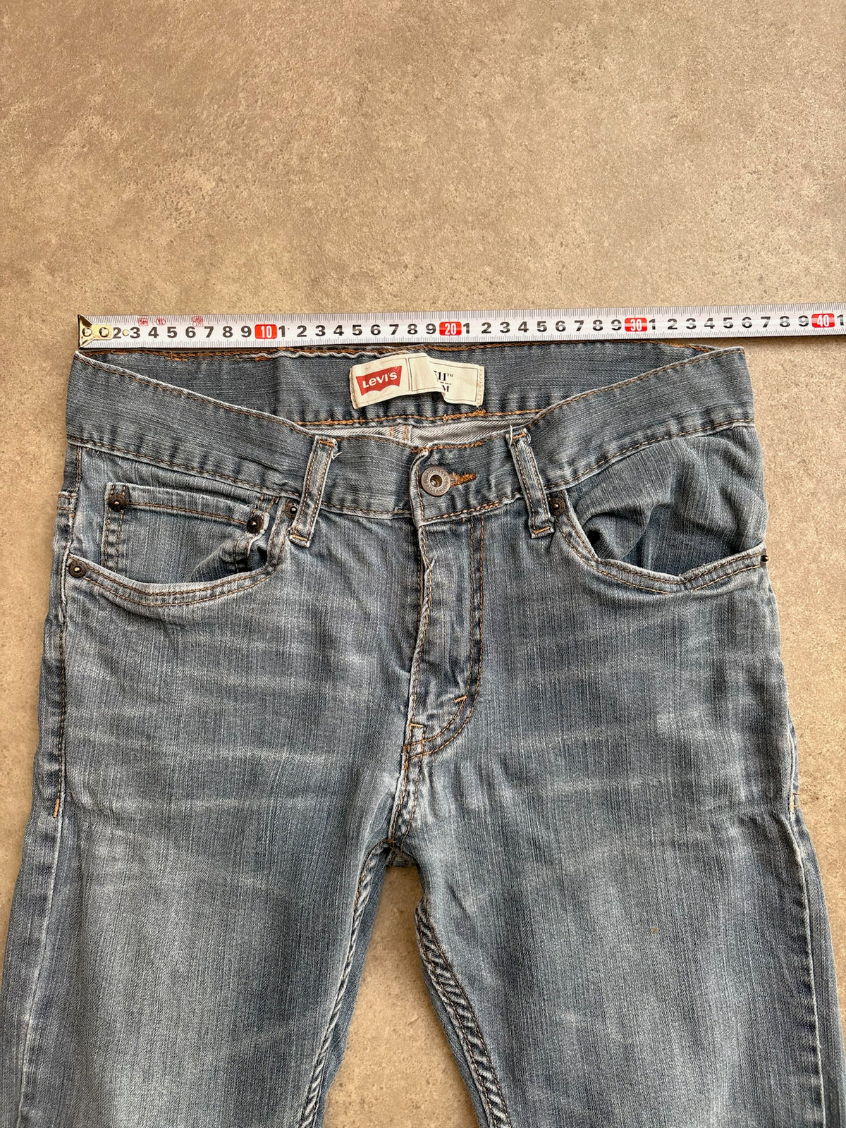 ג'ינס Levi's 511 וינטג׳ - 28 – ג׳ינס ליוויס וינטג׳, תמונה 3