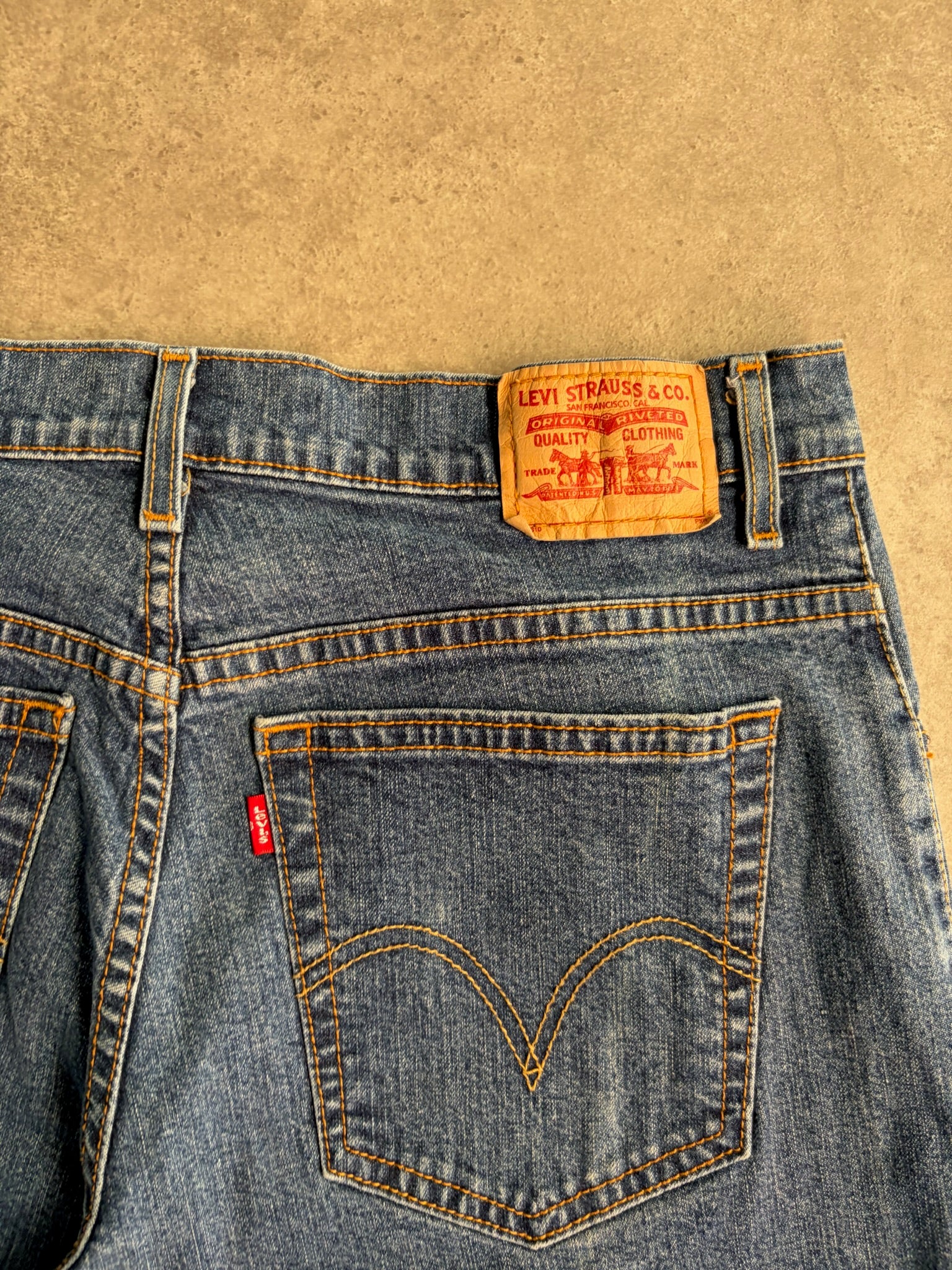 ג׳ינס ליוויס 550 Relaxed Boot Cut וינטג׳ - 33