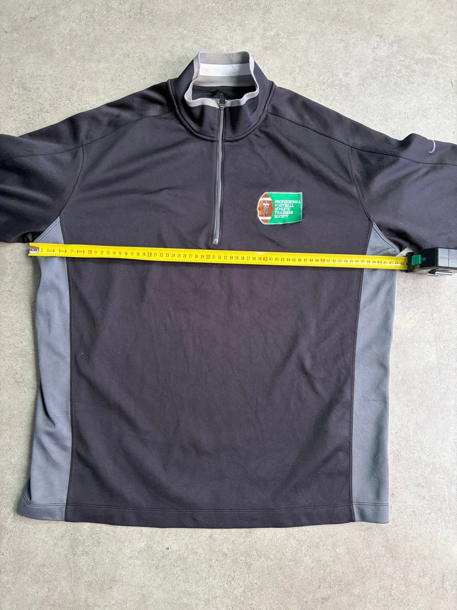 פולאובר Nike חצי רוכסן Professional Football Athletic Trainers Society וינטג׳ - XL