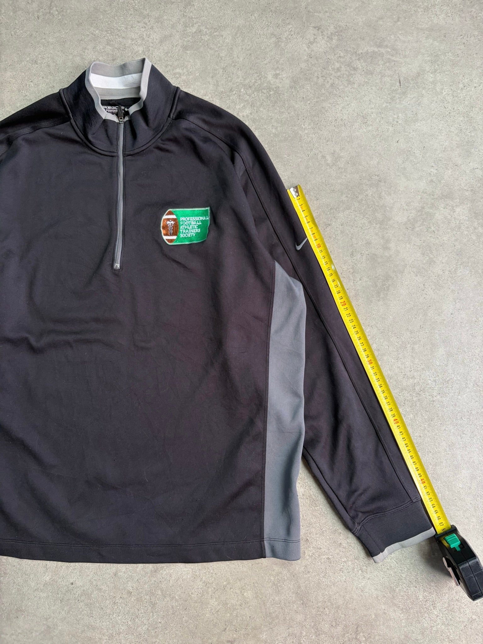 פולאובר Nike חצי רוכסן Professional Football Athletic Trainers Society וינטג׳ - XL