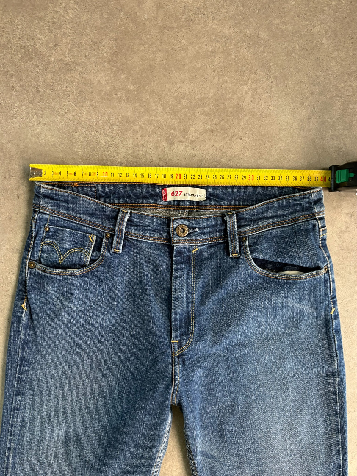 ג'ינס Levi's 627 Straight Fit וינטג׳ - 31 – ג׳ינס ליוויס וינטג׳, תמונה 4