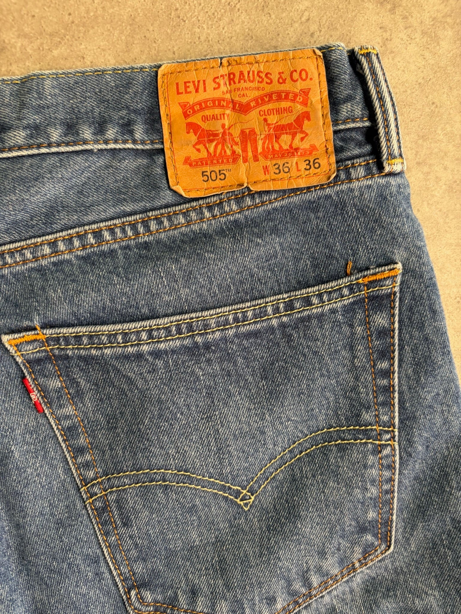 ג׳ינס Levi's 505 וינטג׳ - 36