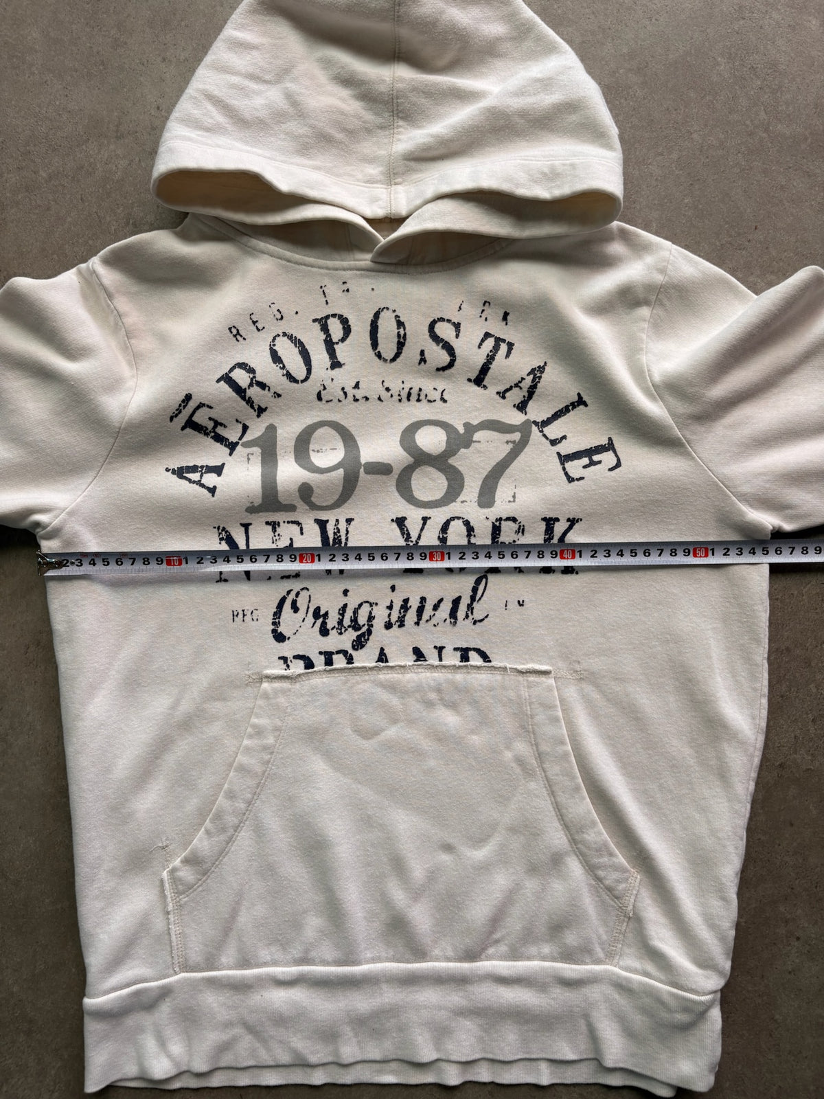הודי Aeropostale וינטג׳ - L – סווטשירט וינטג׳, תמונה 3