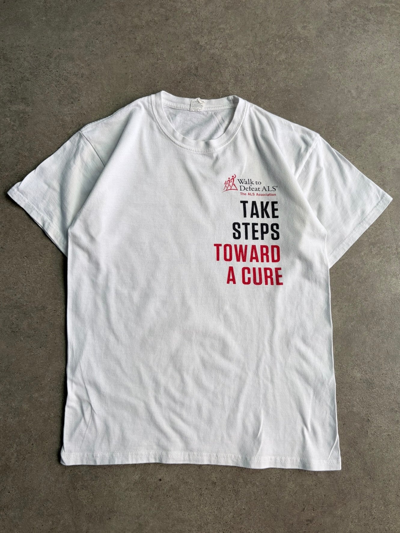 טי שירט Walk to Defeat ALS וינטג׳ - XS