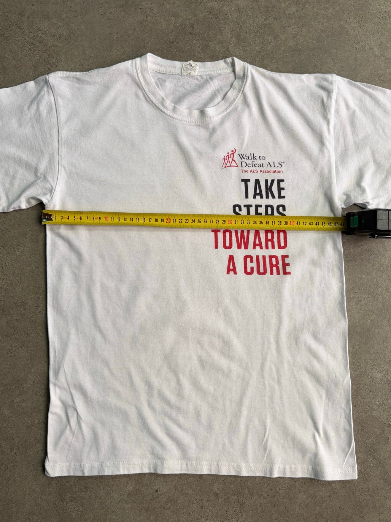 טי שירט Walk to Defeat ALS וינטג׳ - XS