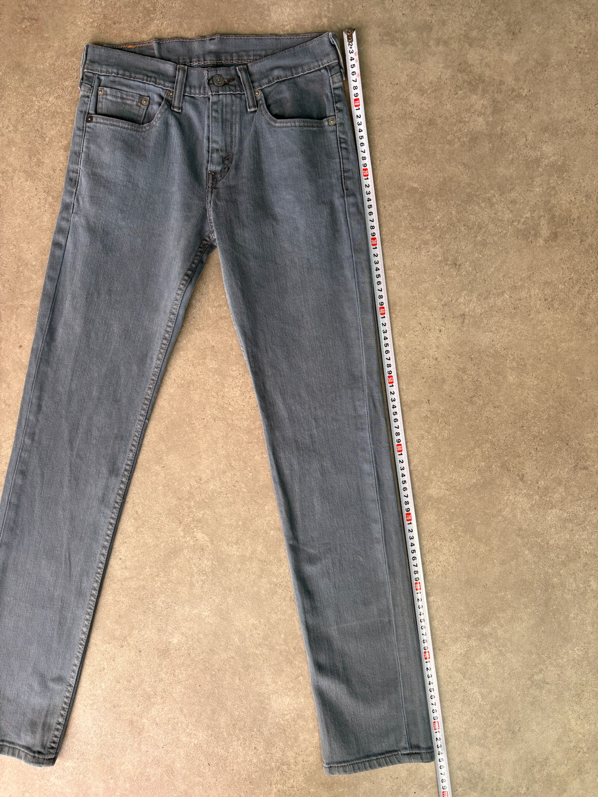ג'ינס Levi's 511 וינטג׳ אפור - 28 – ג׳ינס ליוויס וינטג׳, תמונה 5