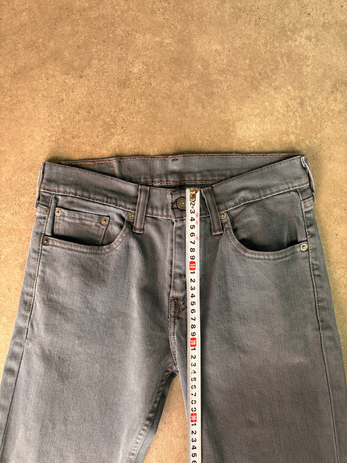 ג'ינס Levi's 511 וינטג׳ אפור - 28 – ג׳ינס ליוויס וינטג׳, תמונה 4
