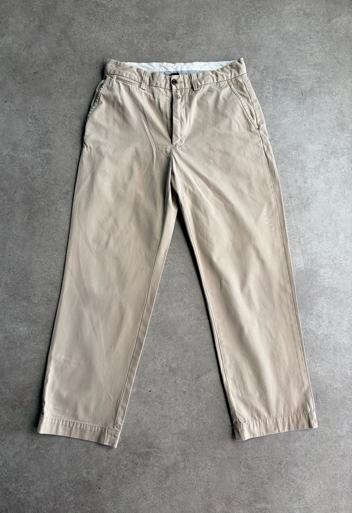 מכנס צ'ינו וינטג׳ Ralph Lauren בז׳ - 32 – מכנסי וינטג׳ ראלף לורן | DNA תל אביב
