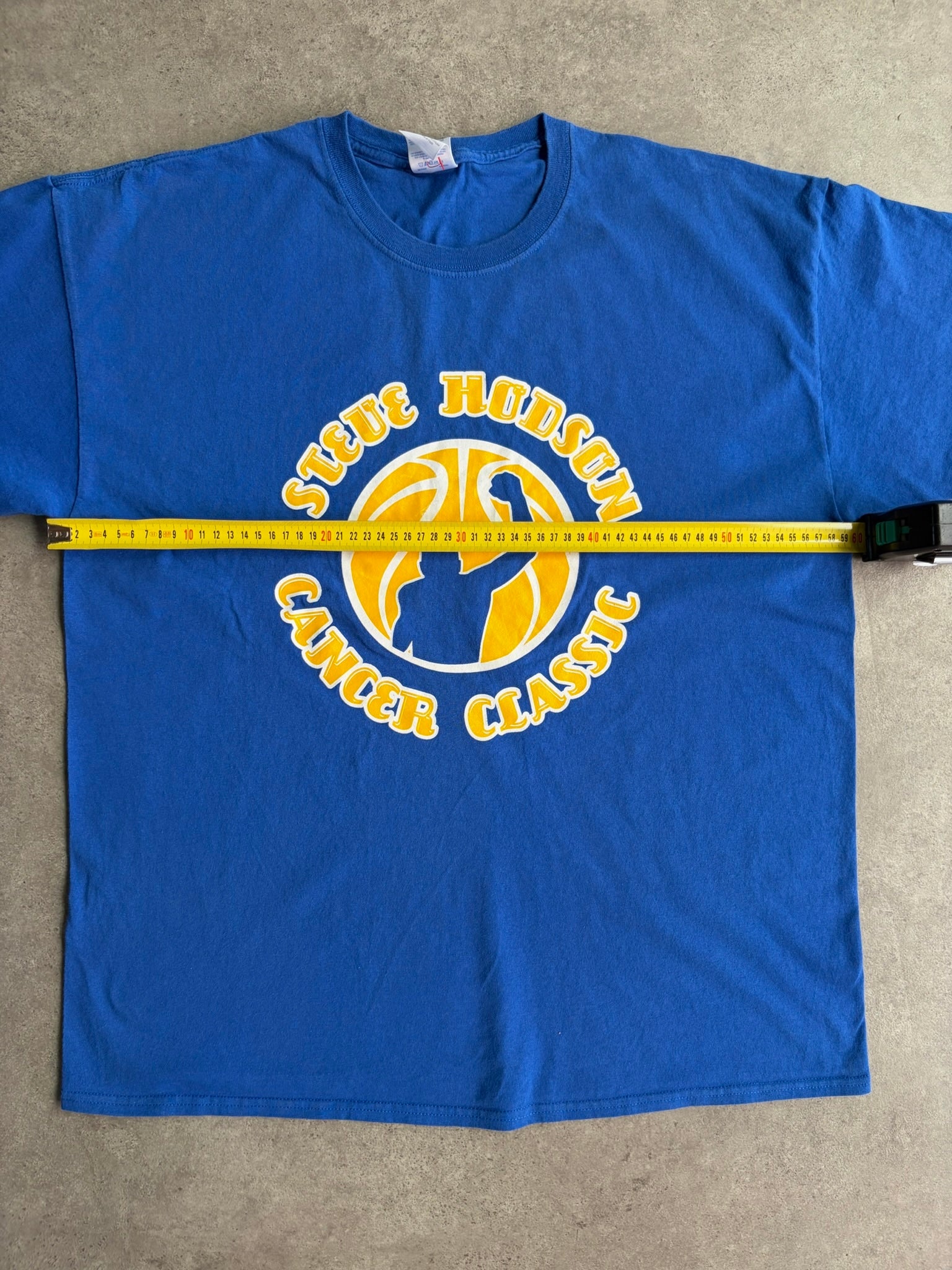טי שירט כדורסל Steve Hodson Cancer Classic וינטג׳ - L