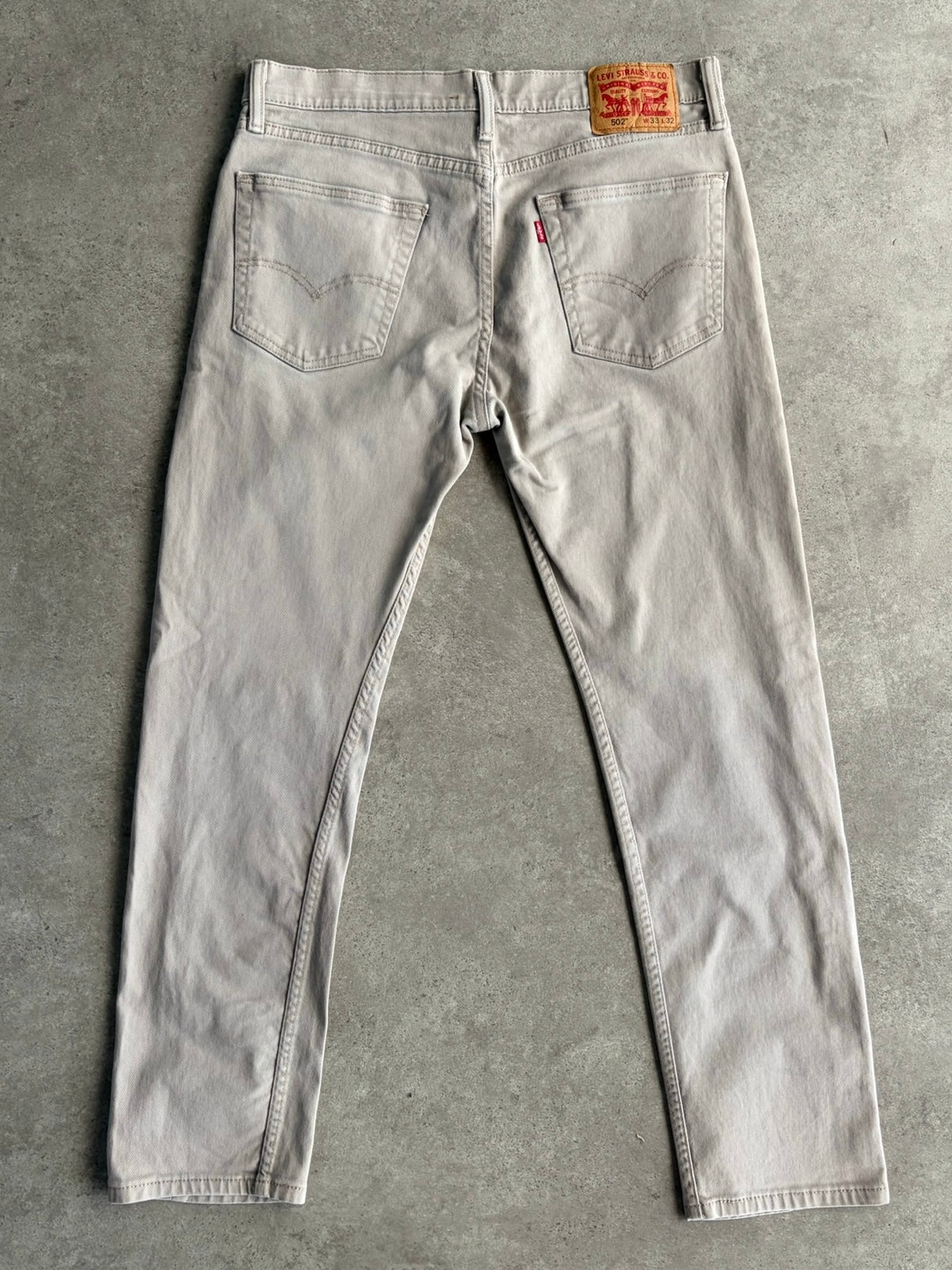ג׳ינס Levi's 502 אפור וינטג׳ - 34