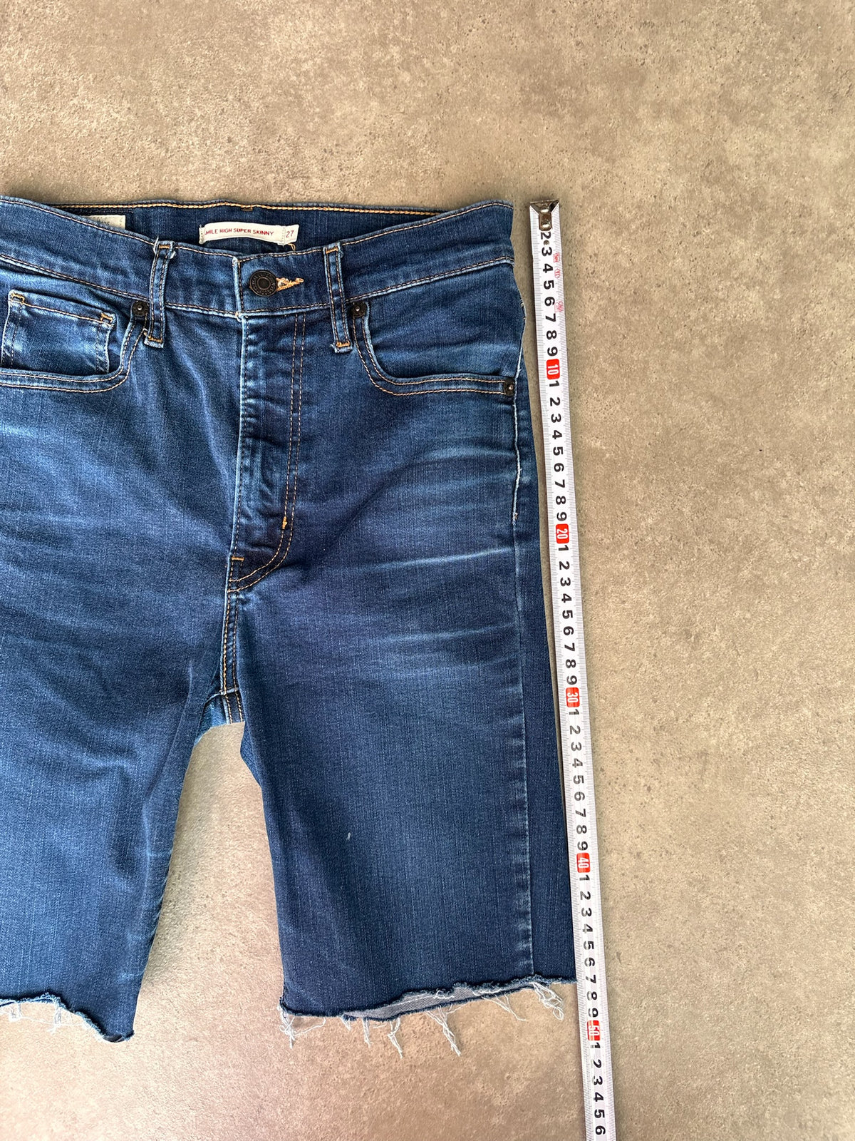 שורט ג'ינס Levi's Mile High Skinny וינטג׳ - 25 – שורט ג׳ינס וינטג׳ ליוויס, תמונה 6