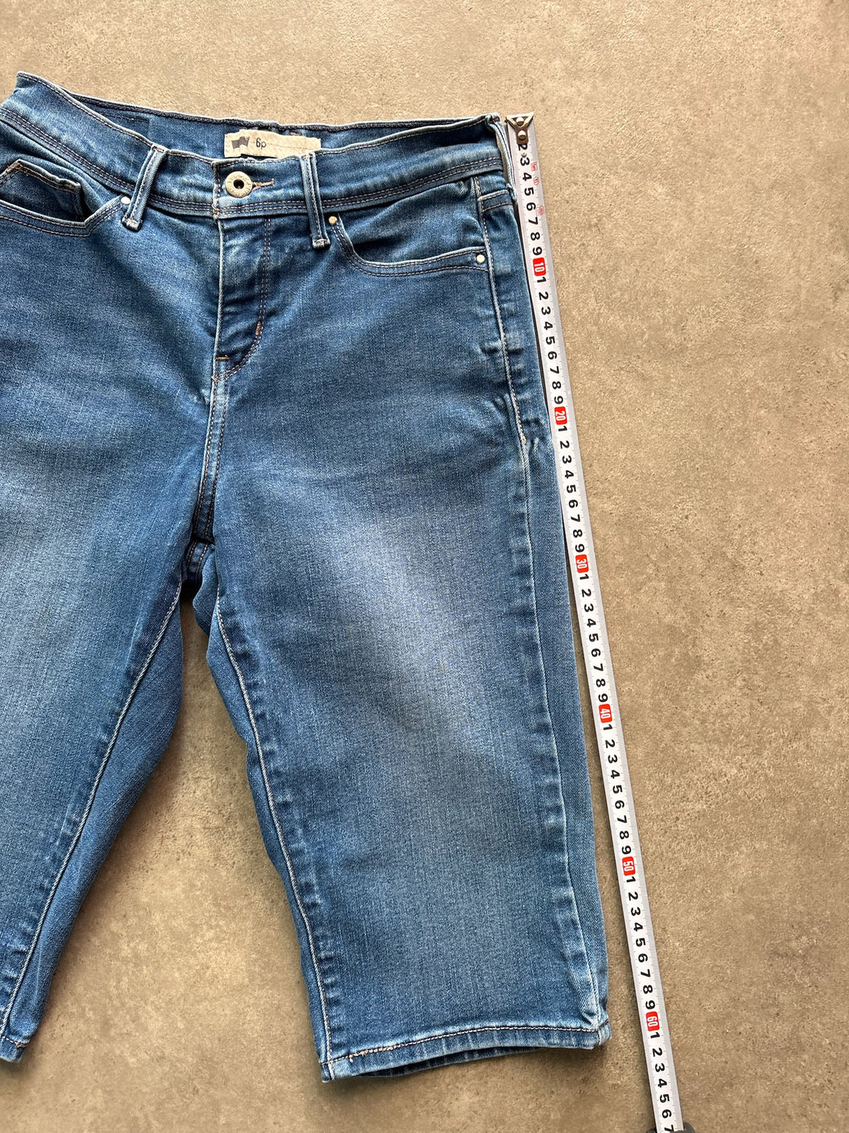 שורט ג'ינס Levi's וינטג׳ - 24 – שורט ג׳ינס וינטג׳ ליוויס, תמונה 5