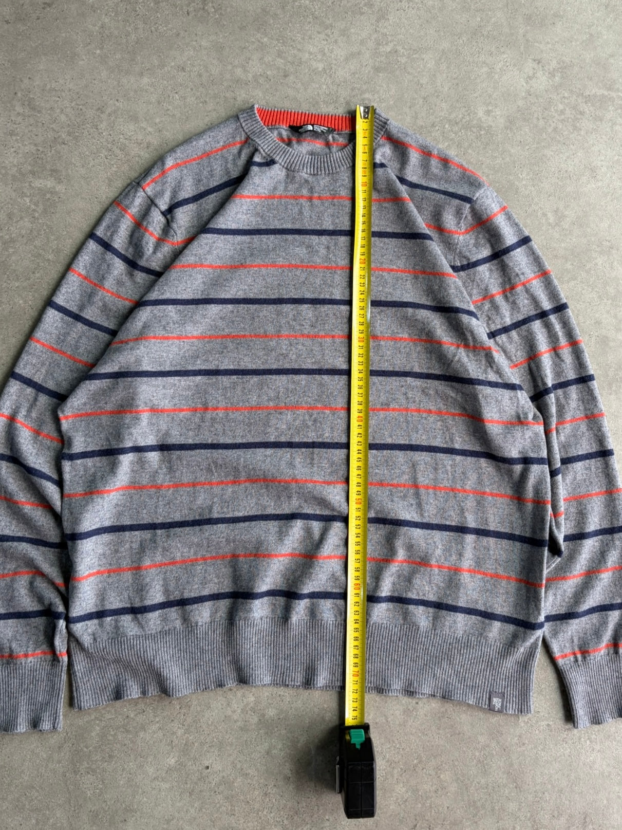 סריג The North Face פסים וינטג׳ - L