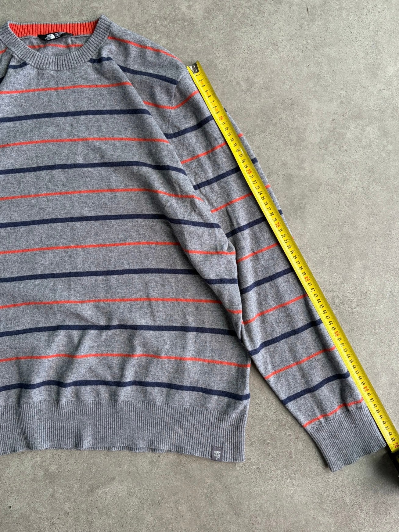 סריג The North Face פסים וינטג׳ - L