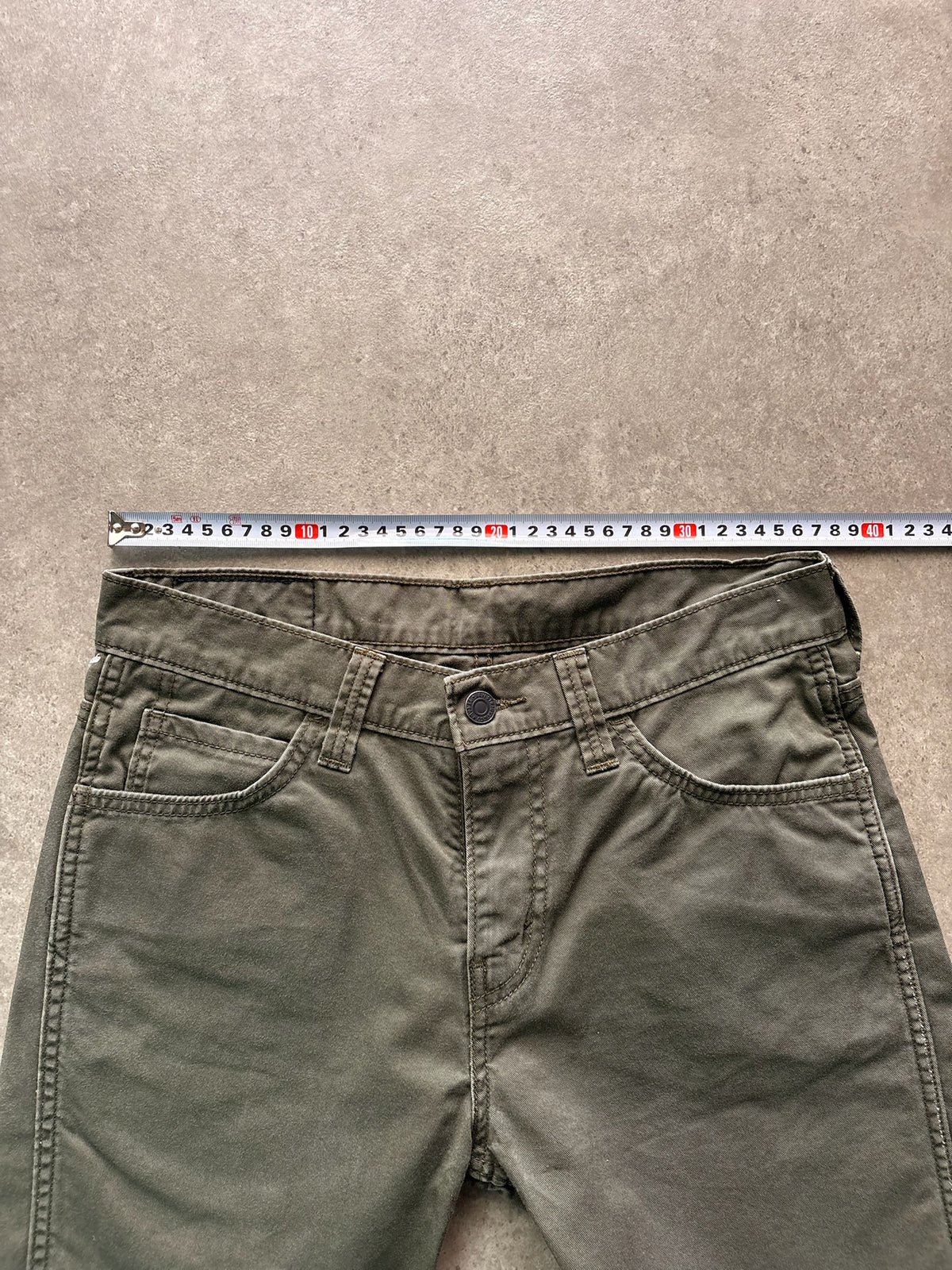 שורט ג'ינס Levi's וינטג׳ חתוך - 29 – שורט ג׳ינס וינטג׳ ליוויס, תמונה 3