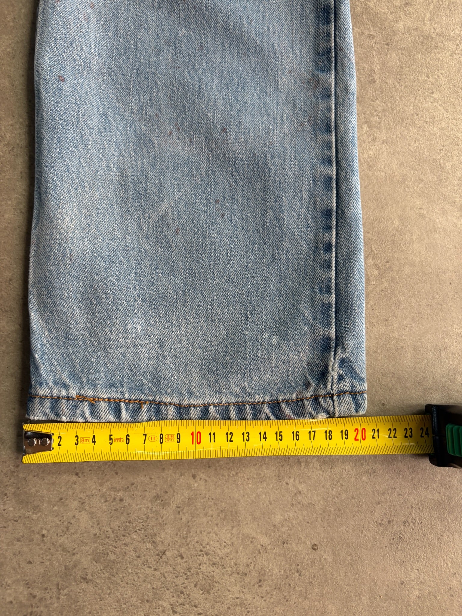 ג׳ינס עבודה Levi's 505 עם טלאי בנדנה וינטג׳ - 32
