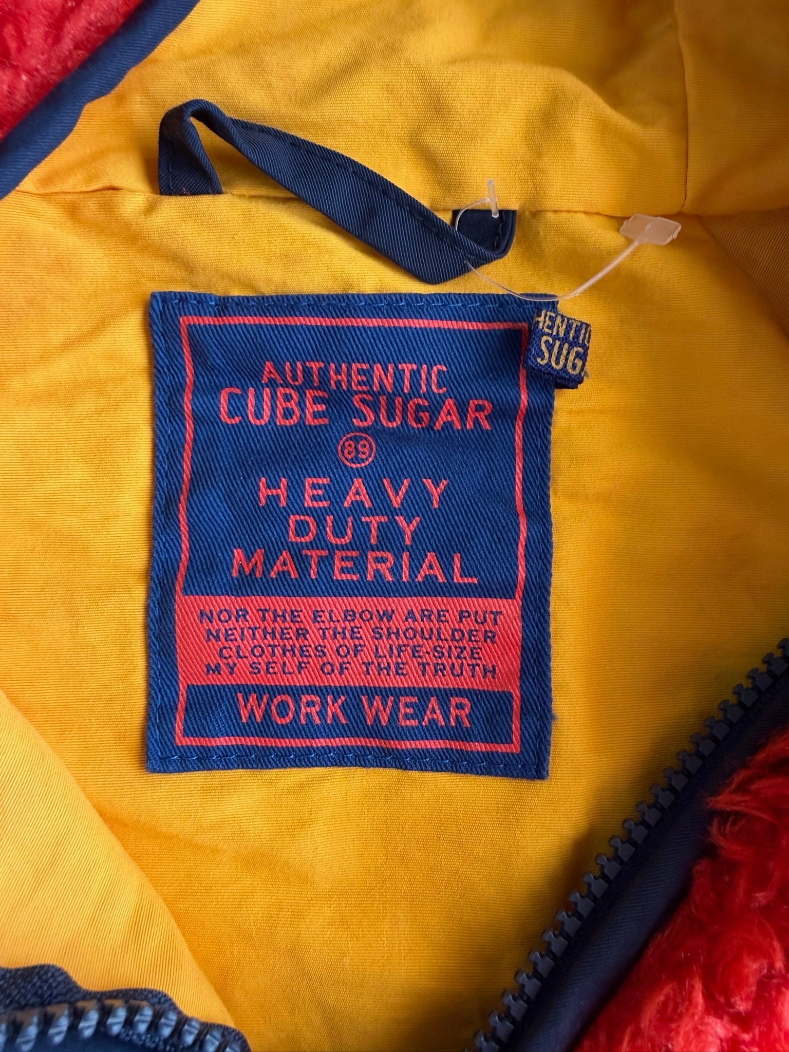 ג׳קט שרפה Cube Sugar וינטג׳ - S