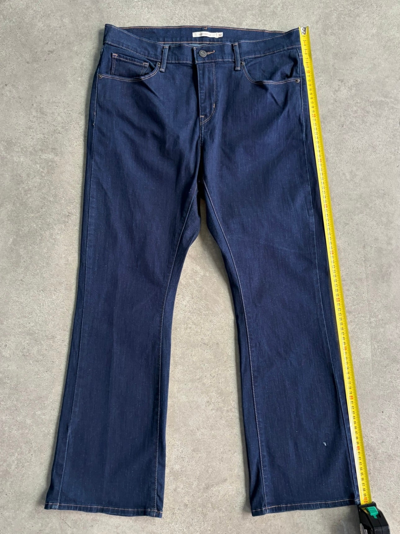 ג׳ינס Levi's Curvy Bootcut וינטג׳ - 33