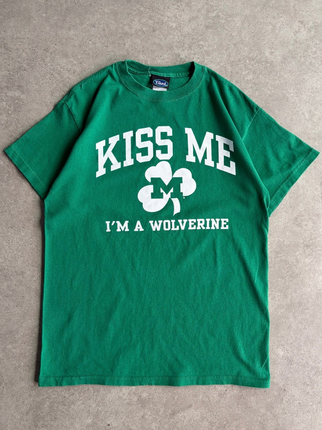 טישרט Michigan Wolverines סנט פטריקס וינטג׳ - S