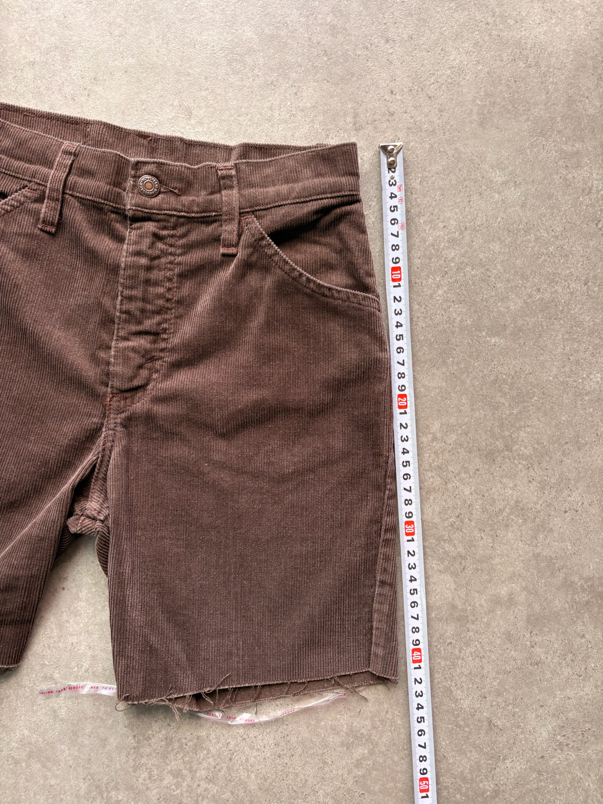 שורט קורדרוי Levi's 630 וינטג׳ - 25 – שורטס וינטג׳ ליוויס, תמונה 6