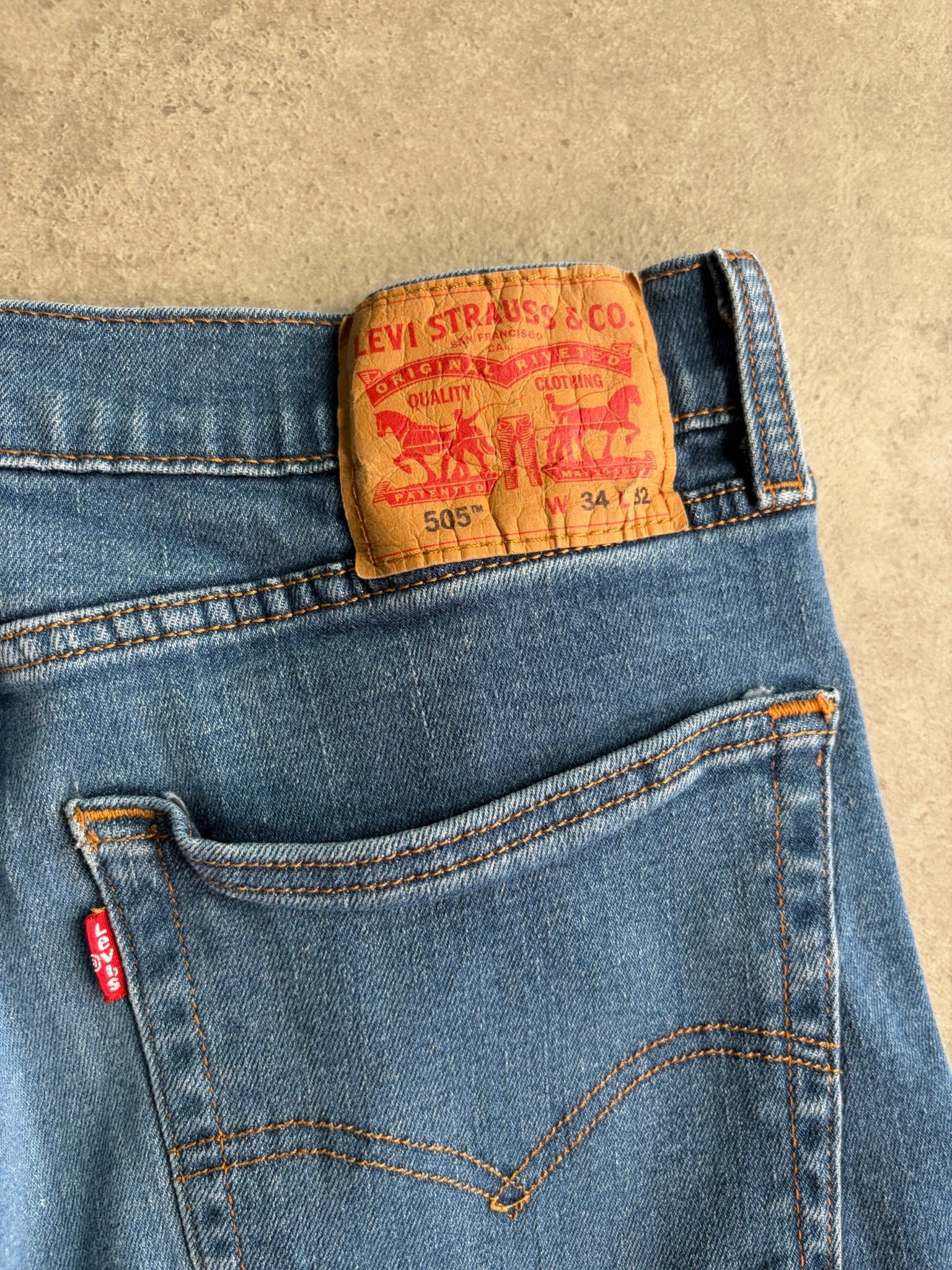 ג׳ינס Levi's 505 וינטג׳ - 33
