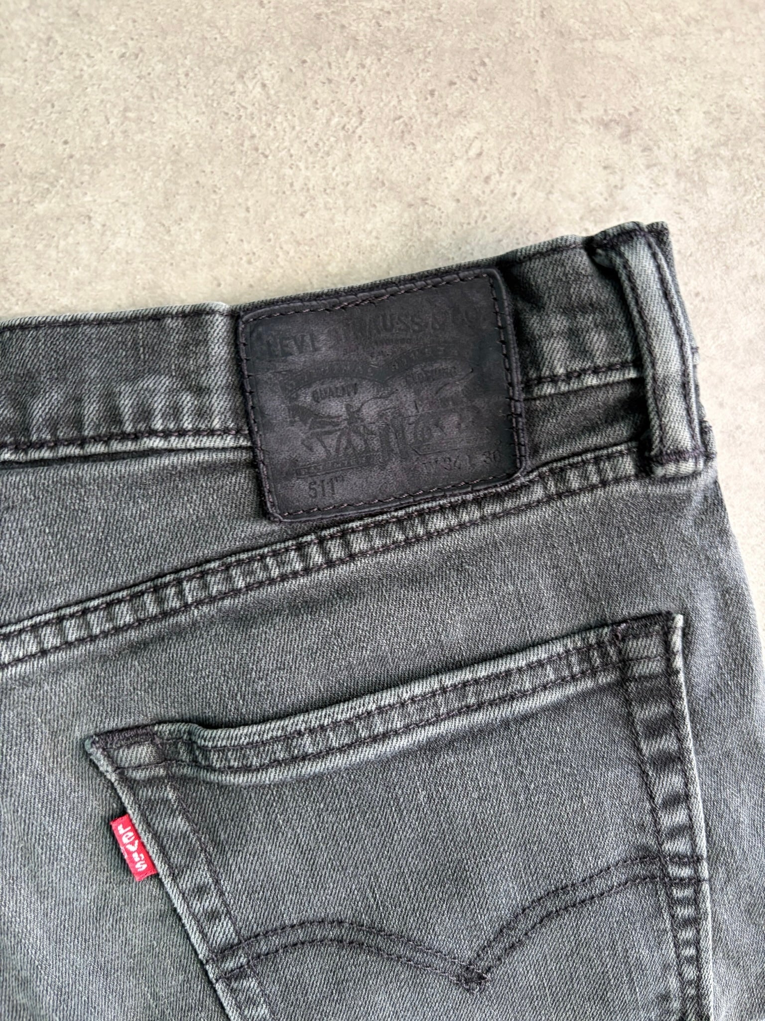 ג׳ינס Levi's 511 אפור וינטג׳ - 33