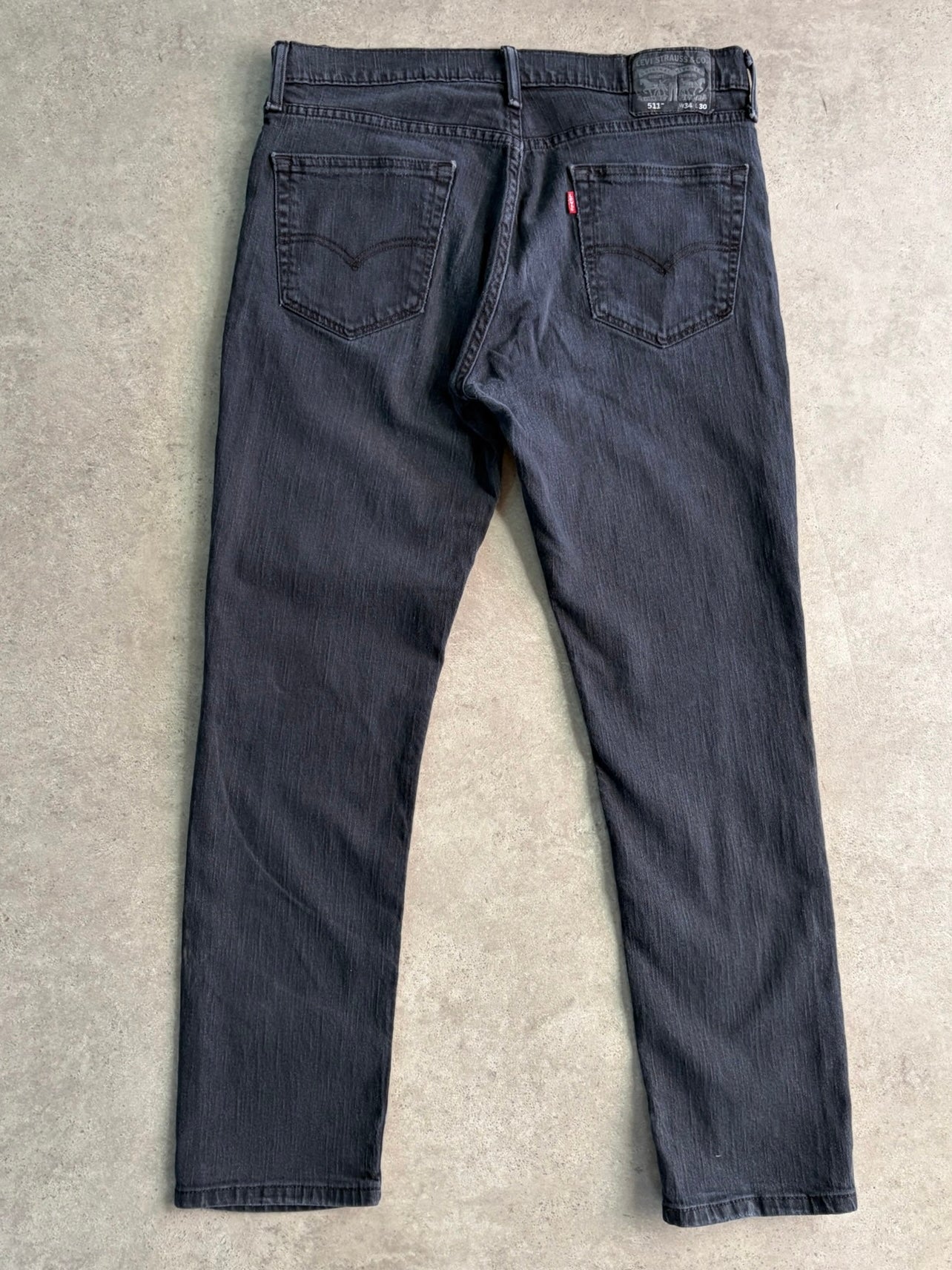 ג׳ינס Levi's 511 אפור כהה וינטג׳ - 34