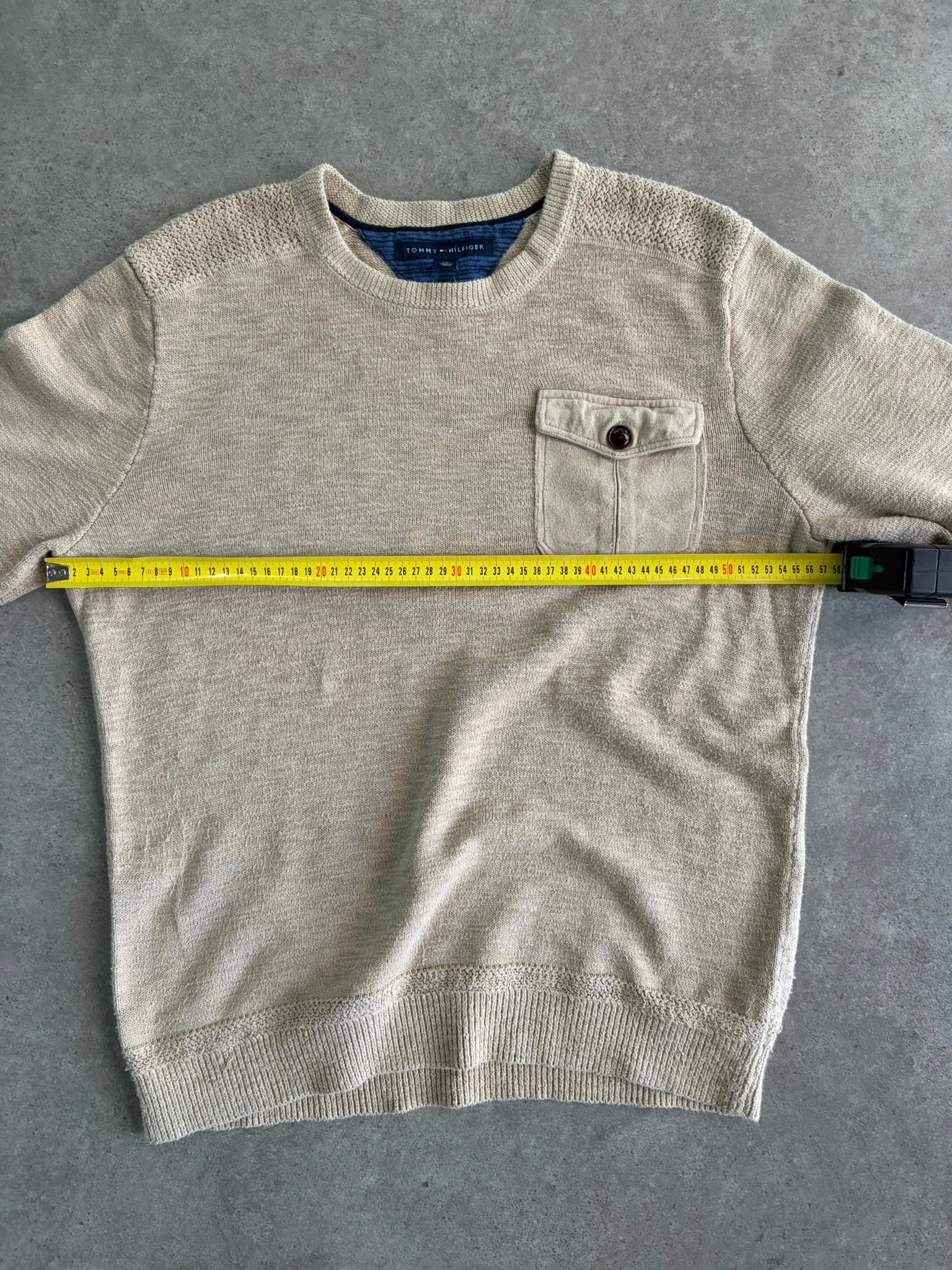 סריג Tommy Hilfiger עם כיס וינטג׳ - M
