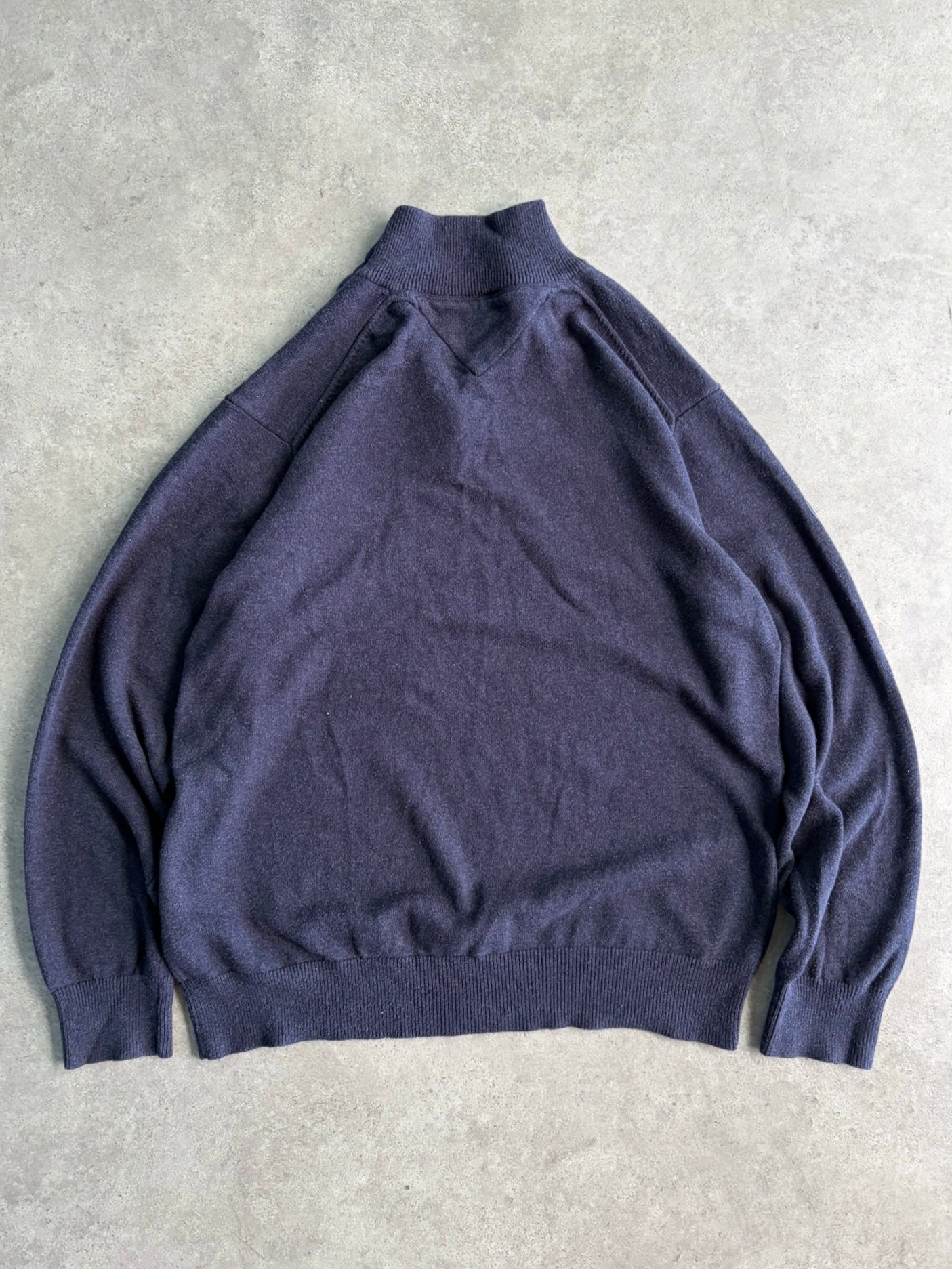 סריג חצי רוכסן Tommy Hilfiger וינטג׳ - XL