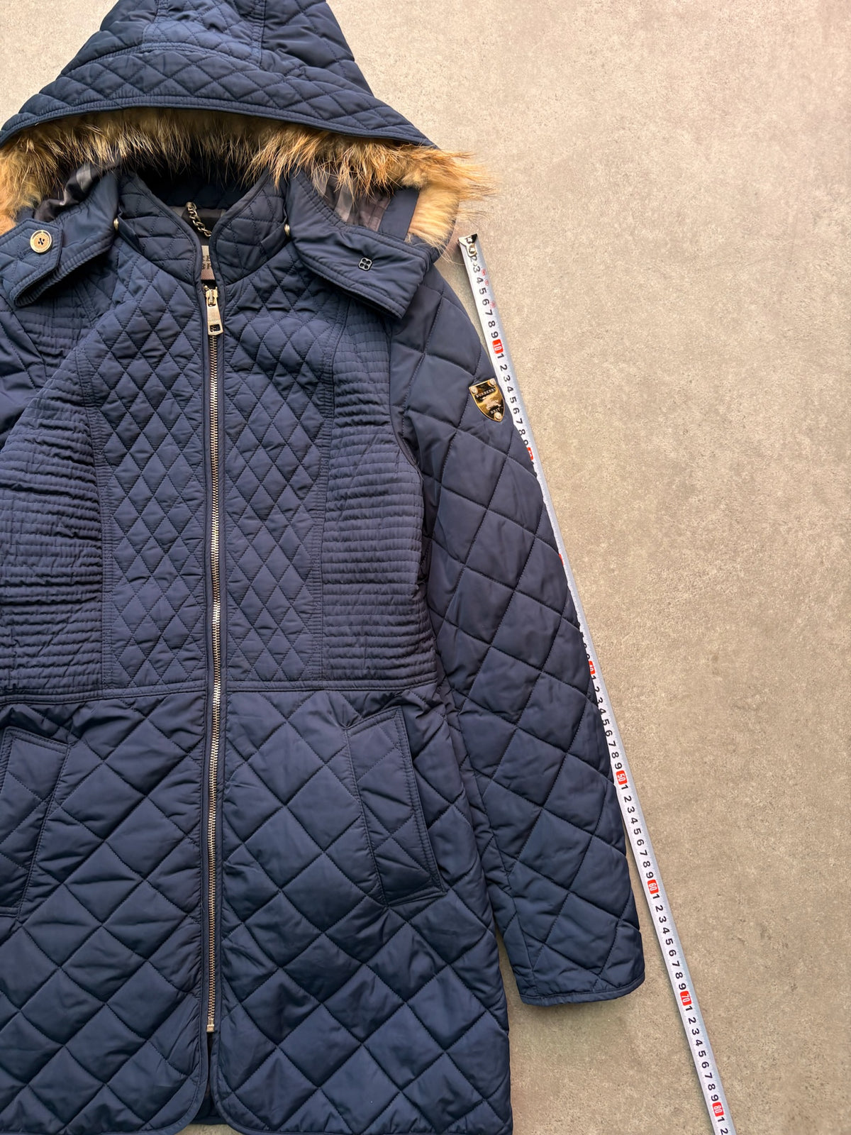 מעיל Burberry Brit פרווה וינטג׳ - XS – מעיל וינטג׳, תמונה 9
